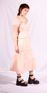1990's Lisa Ho soft pink dress