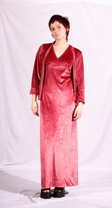 1970's velvet Miss Mouse twinset