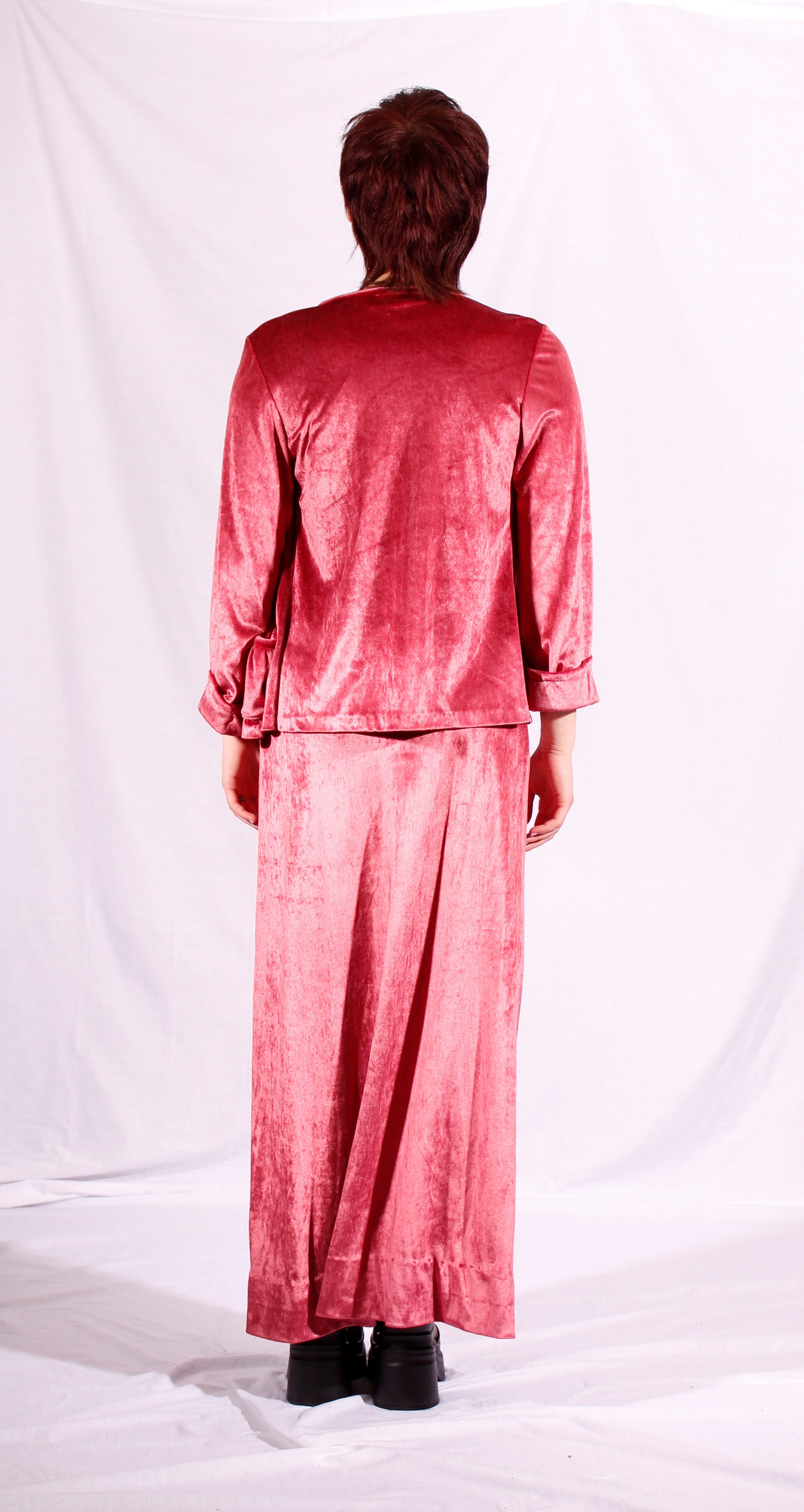1970's velvet Miss Mouse twinset